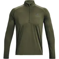 Under Armour Functioneel shirt 'Tech 2.0' olijfgroen / zwart