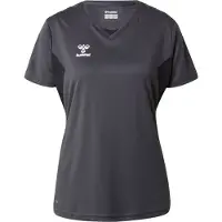 Hummel Functioneel shirt 'Authentic' antraciet / zwart / wit