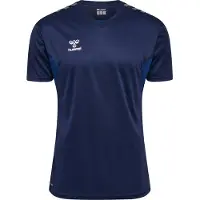 Hummel Functioneel shirt 'Authentic' marine / wit