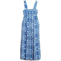 Superdry Zomerjurk blauw / navy / wit