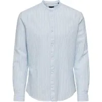 Only & Sons Overhemd 'Caiden' lichtblauw / wit