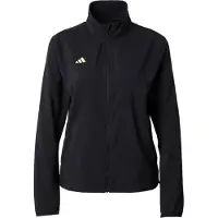 Adidas Sportjas 'Adizero Essentials' limoen / zwart