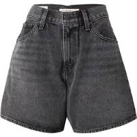 Levi's Jeans 'High Baggy Short' black denim