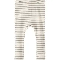 Name it Leggings 'NBNBani' ecru / donkerbeige