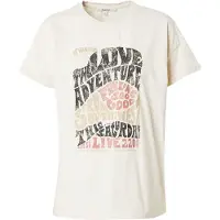 Garcia Shirt curry / pastelrood / zwart gemêleerd / offwhite