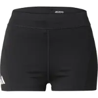 Adidas Sportbroek 'ADIZERO' zwart / wit