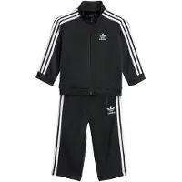 Adidas Originals Joggingpak 'Adicolor Firebird' zwart / wit