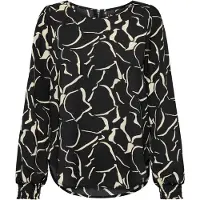 ONLY Blouse 'Elite' lichtbeige / zwart
