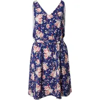 Vila Jurk 'KRISTINA LAIA' lila / pink / wit