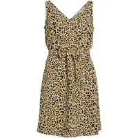 Vila Jurk 'VIKristina Laia' camel / geel / zwart