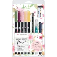 Tombow watercoloring set- Floral