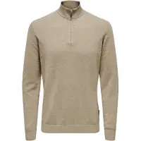 Only & Sons Trui 'ONSLoui' donkerbeige