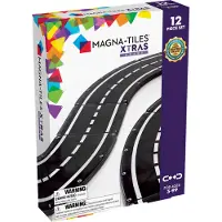 Magna-Tiles Xtras Roads uitbreidingsset 12 stuks