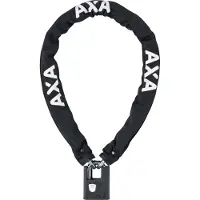 Axa Clinch+ 105 Kettingslot – 105 cm – 7,5 mm Gehard Staal – Beschermhoes – Beveiligingsniveau 9 – Online Sleutelservice – Zwart