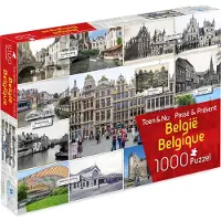 Tucker's Fun Factory Toen & Nu - België Puzzel (1000 stukjes)