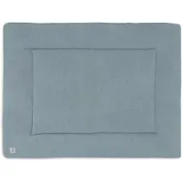 Jollein - Boxkleed 75x95cm - Speelkleed Baby - Cosy Knit Sea Green