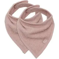Jollein - Slab Bandana - Katoen - Slabbetjes Baby - 2 Stuks - Wild Rose - 2 Stuks