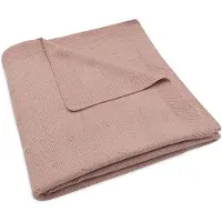 Jollein - Deken Ledikant 100x150cm - Dekentje Baby - Cosy Knit Wild Rose