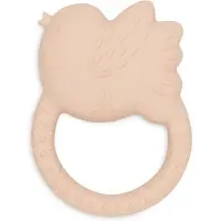 Jollein - Baby Bijtring Rubber - Lovely Birds - Bijtspeelgoed - Stevig, Zacht en Veilig - Vogel