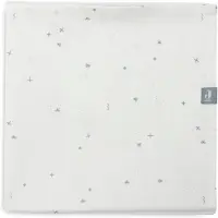 Jollein - Baby Laken Wieg - 75x100cm - Babybed - Katoen - Twinkling Sea Green