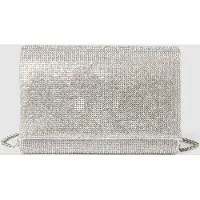 Jake*s Cocktail Clutch met all-over siersteentjes