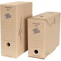 Loeff'S Universal Box Karton Archiefdoos Bruin 11,4 x 33,6 x 26,4 cm 25 Stuks