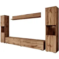 Meubella Wandmeubel Pure XL - Eiken
