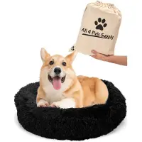 All 4 Pets Supply Hondenmand Donut - Kattenmand - Maat S - Geschikt voor Honden/Katten tot 40 cm - Hondenmanden