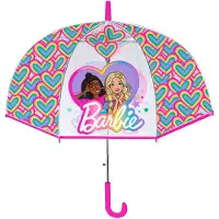 Barbie Paraplu, Heart to Heart - Ø 75 x 62 cm - Polyester