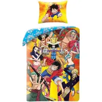 Halantex SP. z.o.o. Dekbedovertrek, Grand Line - Eenpersoons - 140 x 200 + 70 x 90 cm - Polyester