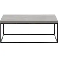 Beliani DELANO - Salontafel - Grijs - MDF