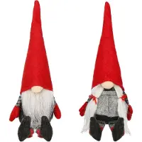 Springos - Kersthanger - Kerstkabouter - Kerstdwerg - Kerstversiering - 38 cm