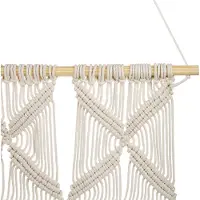 Beliani KALADY - Stoffen wanddecoratie-Beige-Katoen