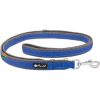 Petlando Dressuurlijn Outdoor Navy donkerblauw - verstelbare hondenlijn maat M - 230 cm x 2.5 cm