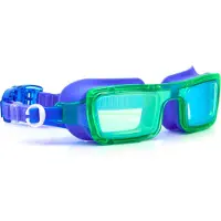Bling2o Zwembril Kinderen - Electric 80's - Duikbril - Anti-Fog - Uv-Protect - Blauw