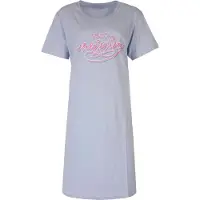Temptation Dames Nachthemd - Big Shirt - Licht Blauw - Maat 3XL