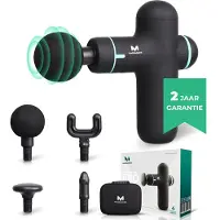 Massagerr Mini Massage Gun PRO - Relax en Ontspanning Massage Apparaat – Massagegun Zwart – Massageapparaten – Ontspannen - Professioneel Massageapparaat - Massage Pistool