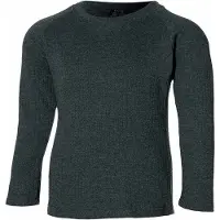 Heatkeeper - Thermoshirt - Kind Lange Mouw - Sneldrogende Thermokleding - Maat 134 - Donker Blauw