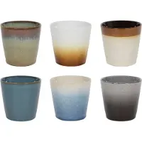 Studio Tavola Koffiekopjes Storm 200 ml - 6 stuks