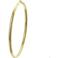 The Jewelry Collection Geelgouden Bangle scharnier ronde buis 3 x 60 mm 4018067