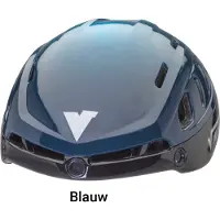 Viking Sparrow Schaats Helm Incl Vizer Blauw M (55-58 Cm)