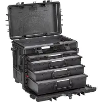 Explorer Cases 5140 Koffer Trolley Zwart Foam 581x381x455