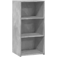 vidaXL Dressoir 45x41x93 cm bewerkt hout betongrijs