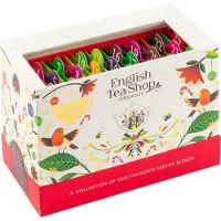 ETS Adventskalender "White Sachet Gift Box” - Adventskalender “Christmas Countdown” - Thee geschenk - Cadeau - 25 theezakjes