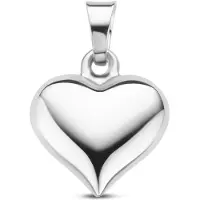The Jewelry Collection Witgouden Hanger hartje 4105599