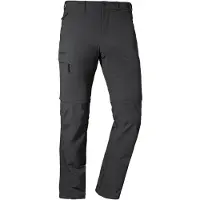 Schöffel - Pants Koper1 Zip Off - Trekkingbroek 26 - Short, grijs/zwart