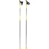 LEKI PRC 650, langlaufpalen, zwart/geel