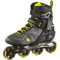 Rollerblade - Macroblade 80 Black/Lime - Recreatie Fitness Skates - 43