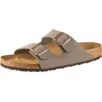 Birkenstock Muiltjes 'Arizona' stone grey