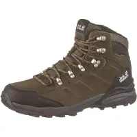 Jack Wolfskin REFUGIO TEXAPORE MID M Heren Wandelschoenen - khaki / phantom - Maat 42